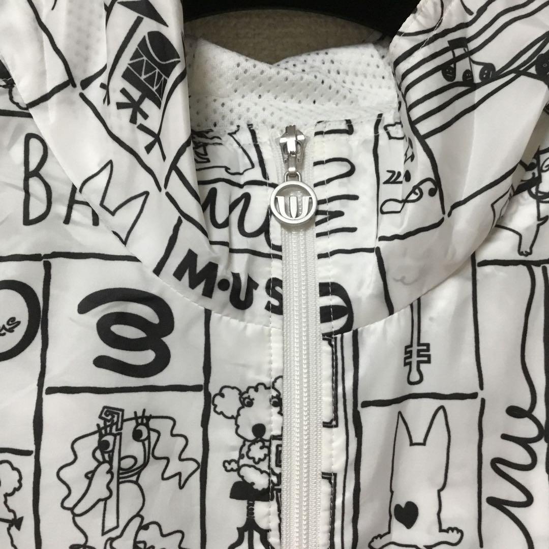 美品　M•U SPORTS レディース　ゴルフ　ジップアップベスト　ポリエステル