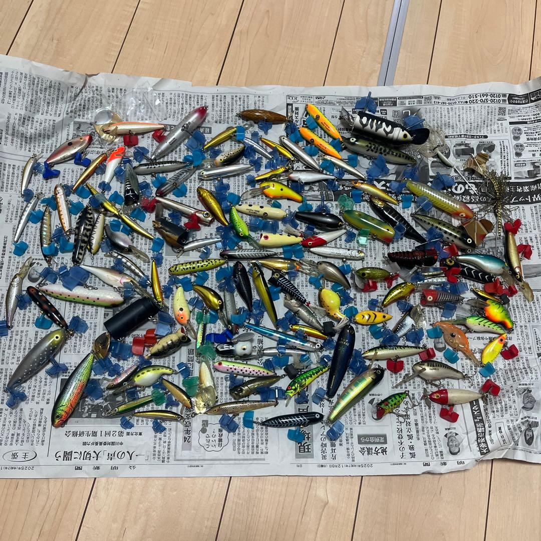 バスルアー　大量セット　ダイワ　バルサ50 メガバス　ヘドン