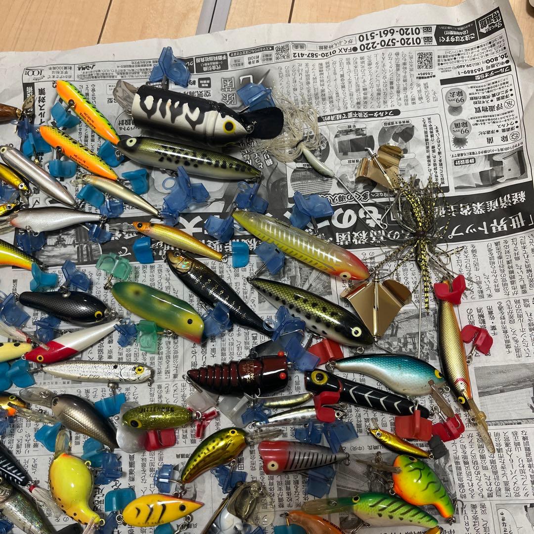 バスルアー　大量セット　ダイワ　バルサ50 メガバス　ヘドン
