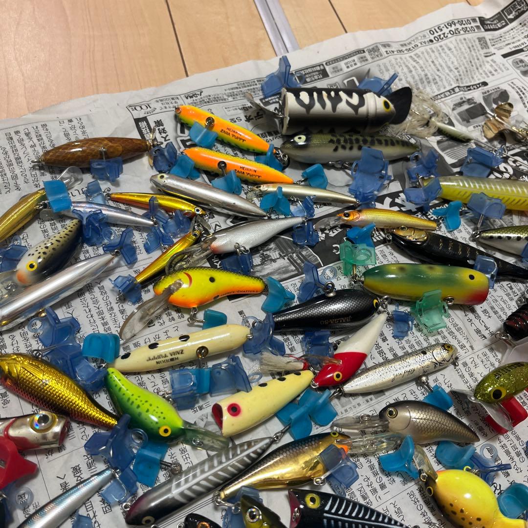 バスルアー　大量セット　ダイワ　バルサ50 メガバス　ヘドン