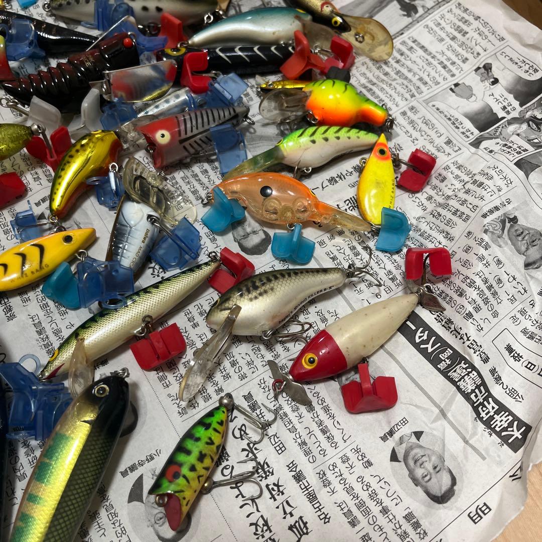バスルアー　大量セット　ダイワ　バルサ50 メガバス　ヘドン