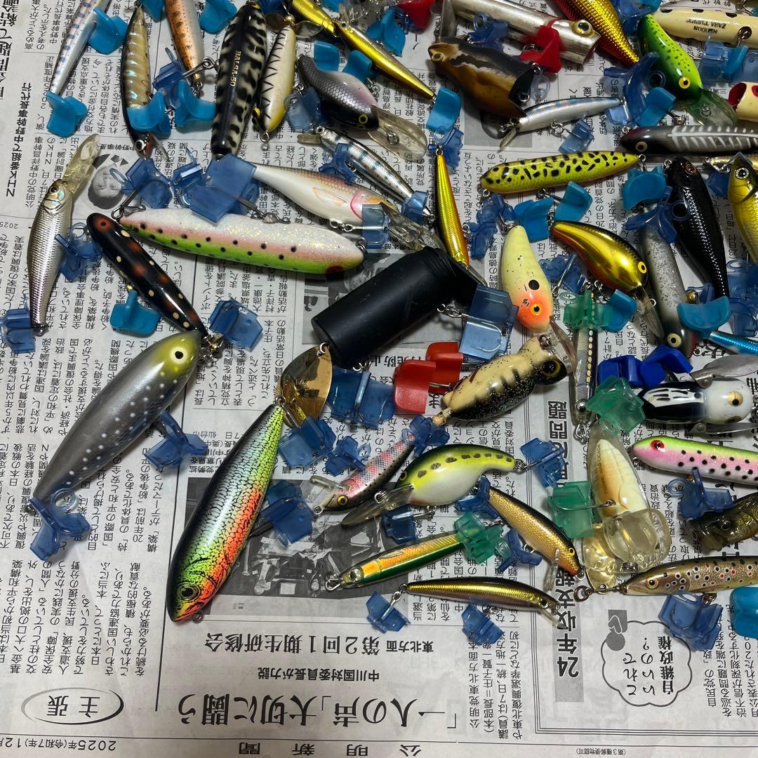 バスルアー　大量セット　ダイワ　バルサ50 メガバス　ヘドン