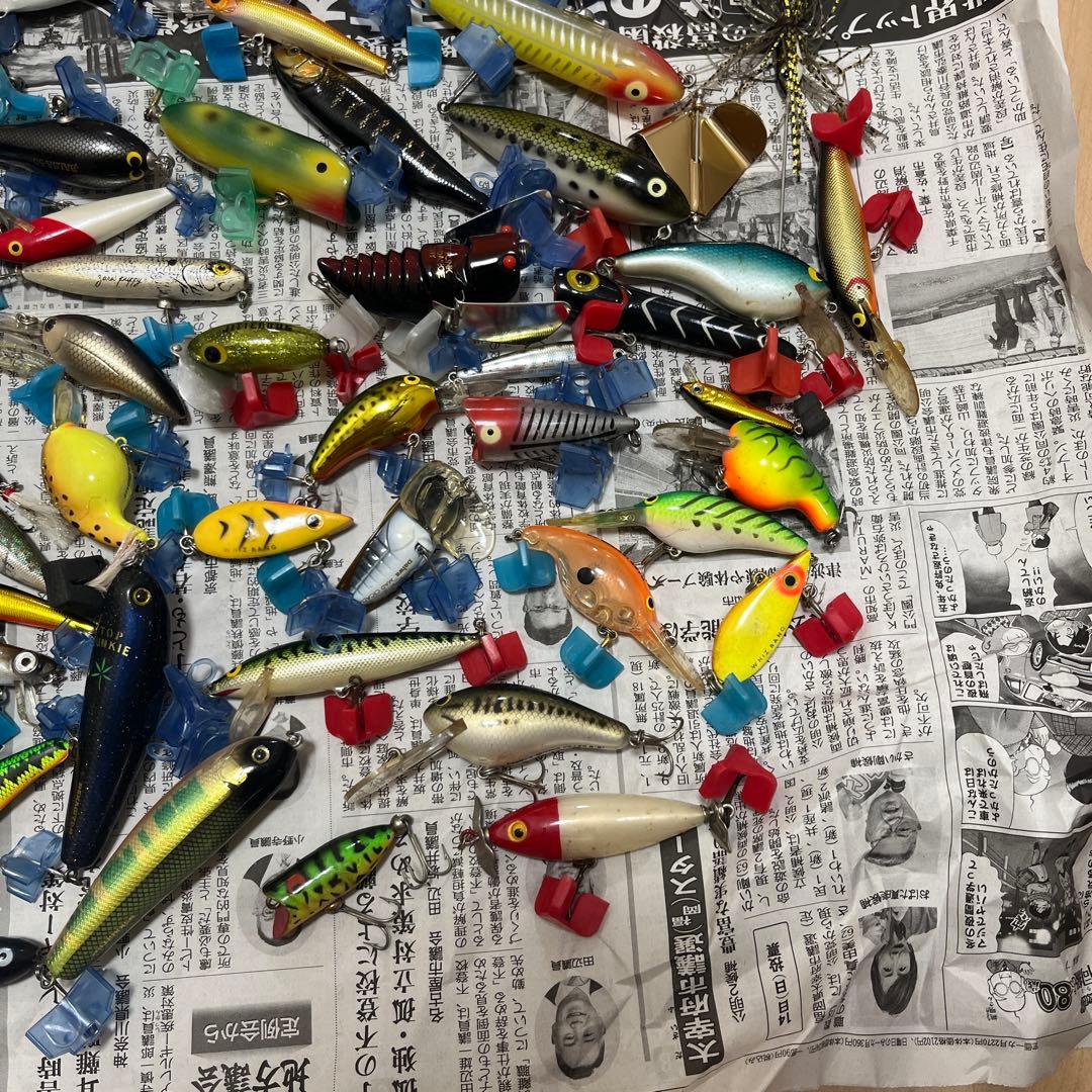 バスルアー　大量セット　ダイワ　バルサ50 メガバス　ヘドン