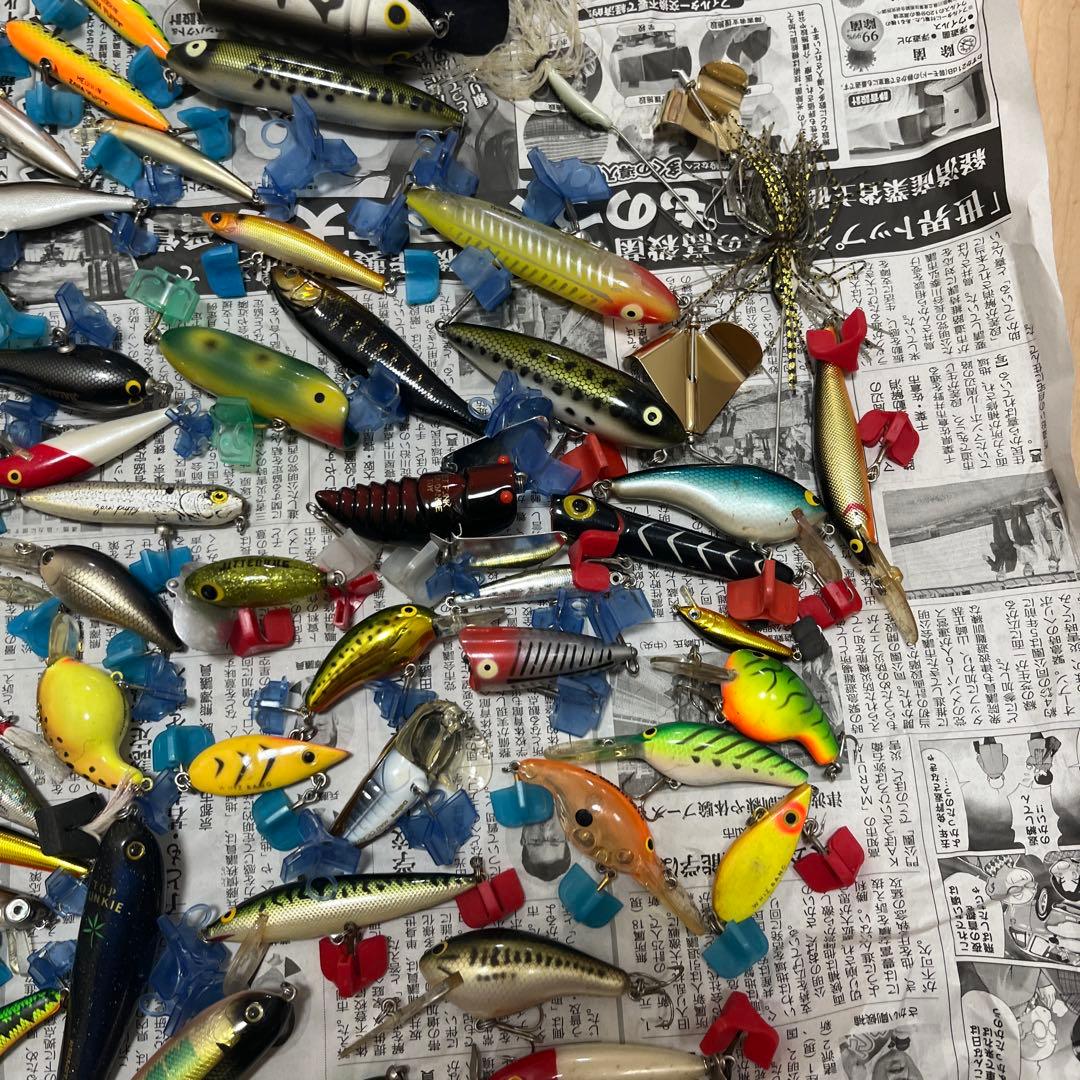 バスルアー　大量セット　ダイワ　バルサ50 メガバス　ヘドン