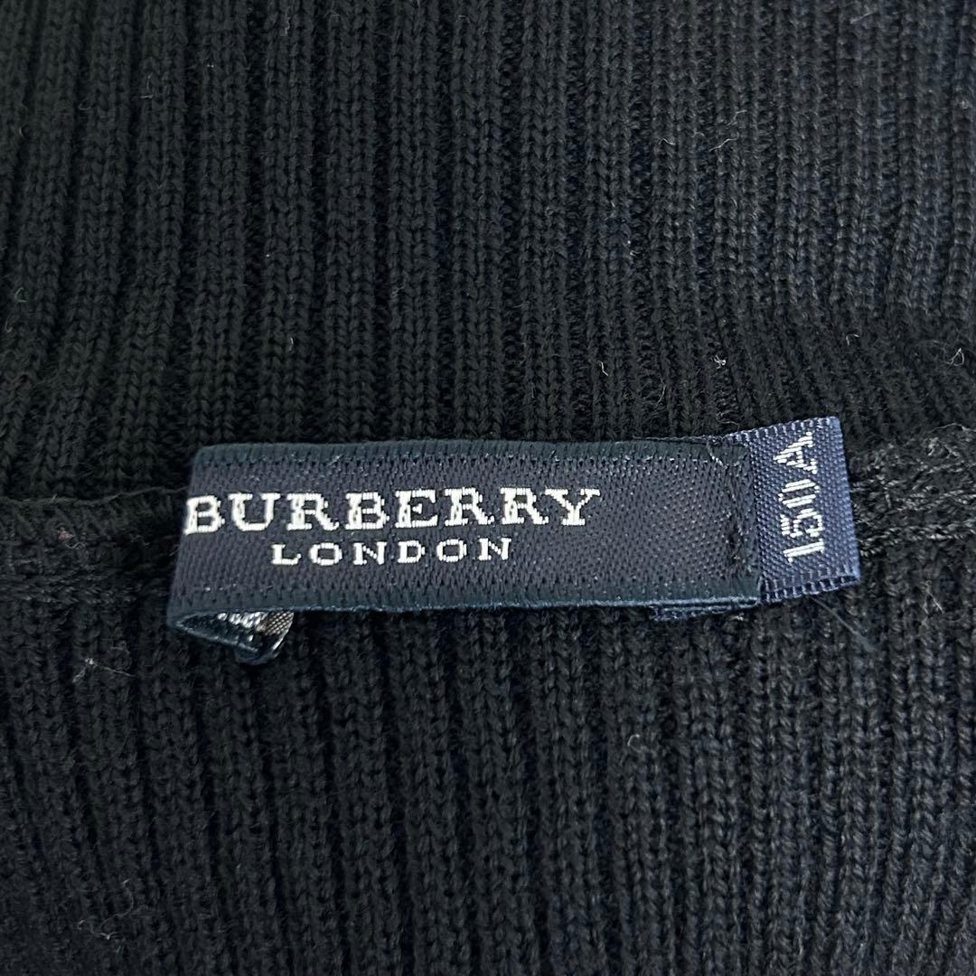 美品✨バーバリーロンドン ノバチェック ドッキングワンピース ブラック S