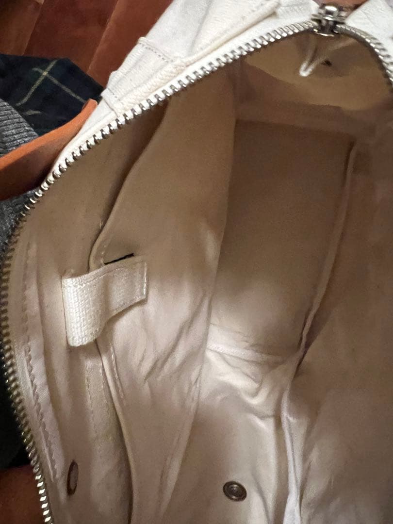 ★新品同様★ カワニシカバン　rabat ラビット 帆布リュック　キナリ