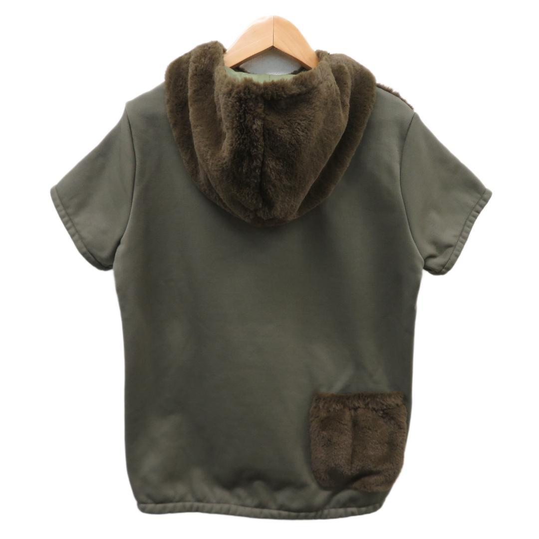 DANCE WITH DRAGON ファー ハーフジップパーカー [C0961]