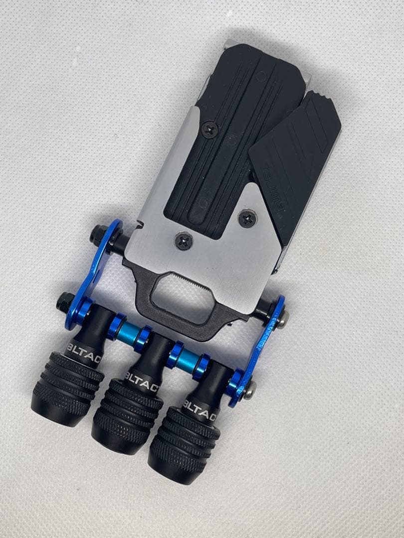 タジマメタルセフ用 ビットホルダー3P ニックス風チェーン(ブルー