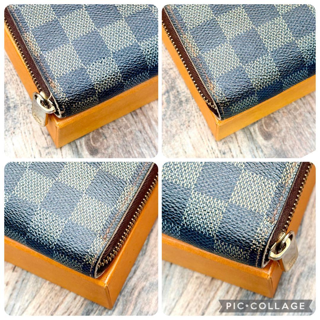 ⛄️良品⛄️ ルイヴィトン ダミエ ジッピーウォレット 長財布 #606