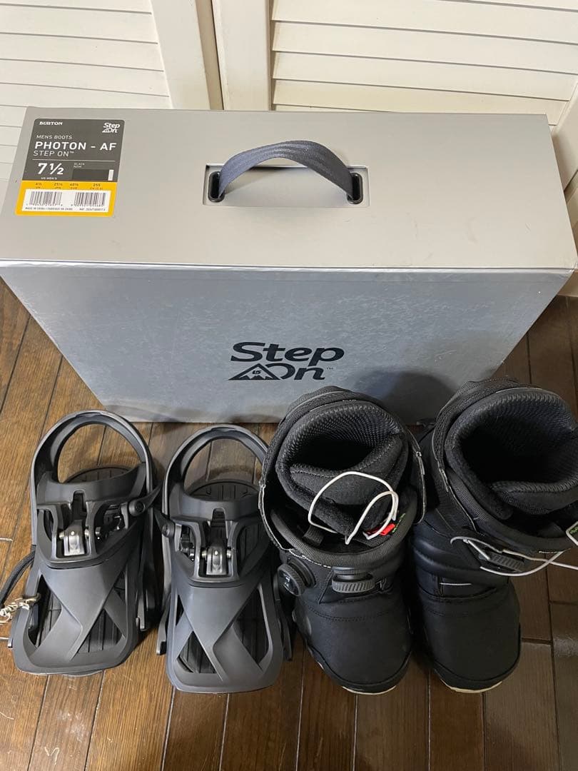バートン　ステップオンブーツとバインディングのセット