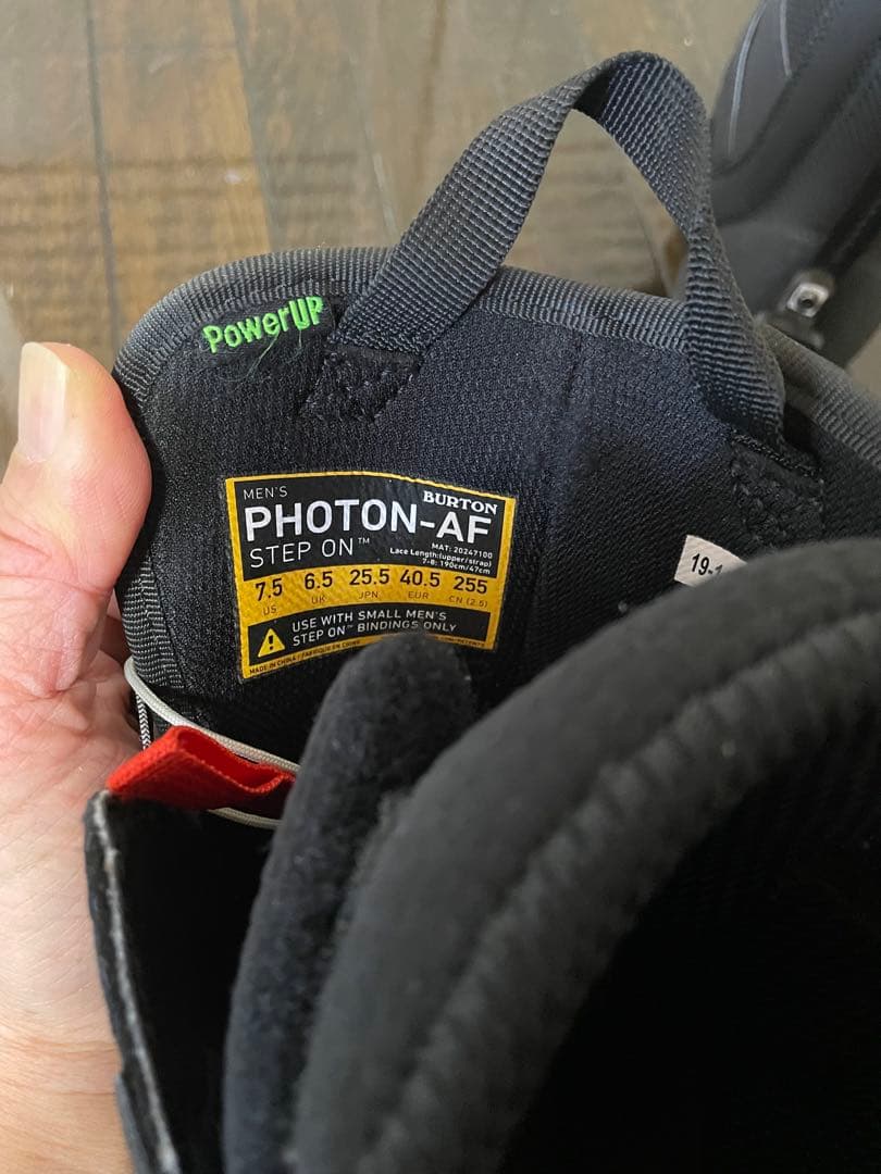 バートン　ステップオンブーツとバインディングのセット