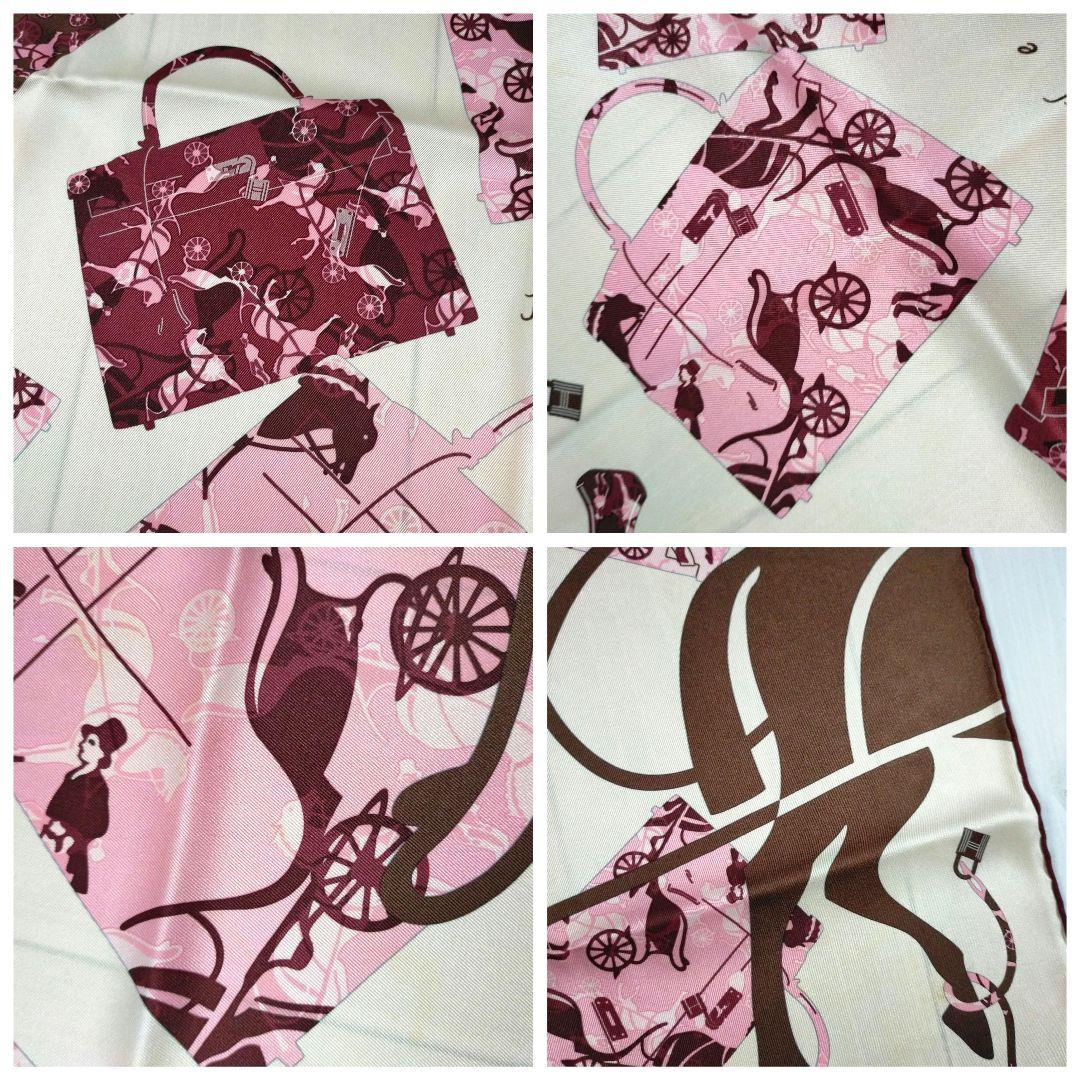 エルメス HERMES カレ70 スカーフ　ケリーの馬車