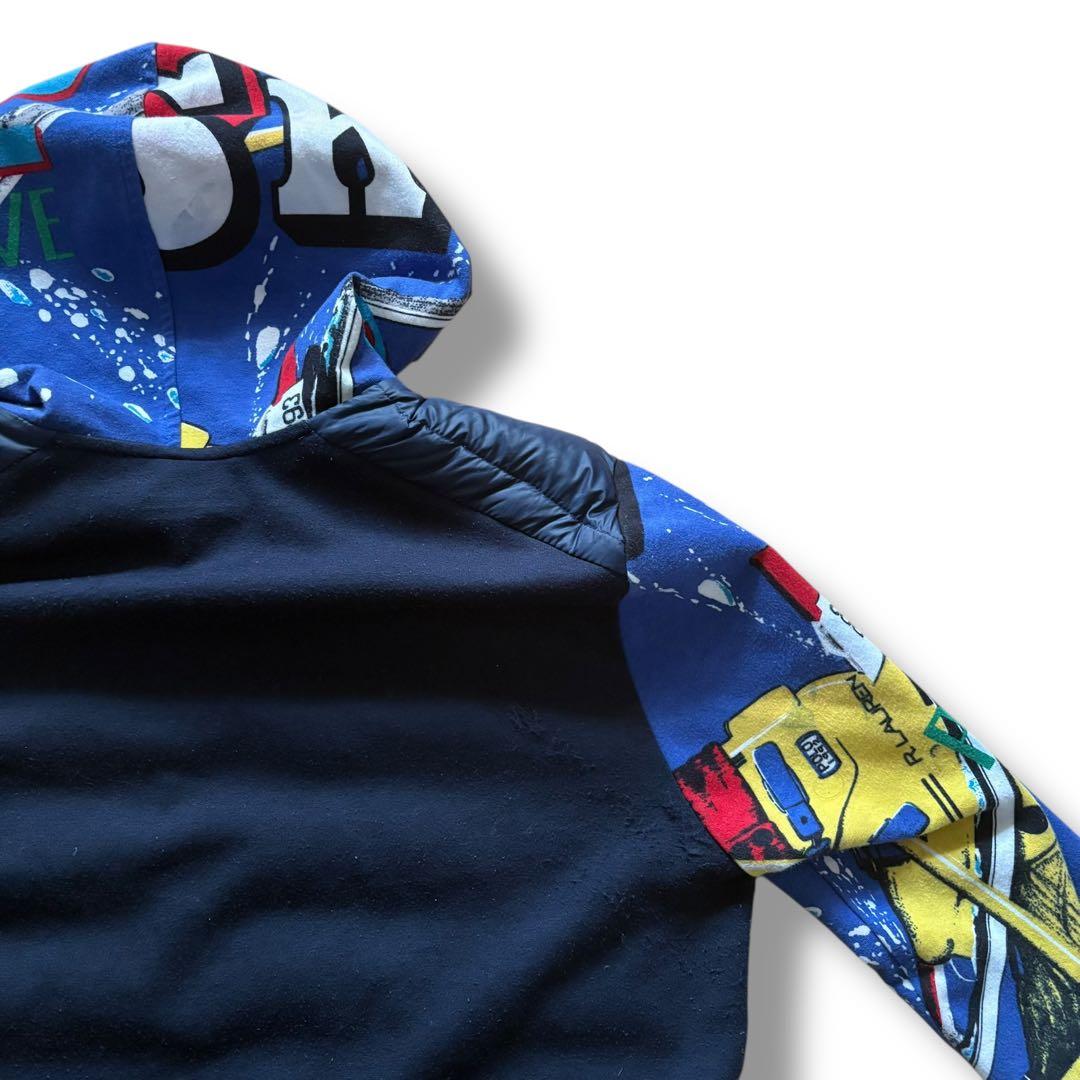 ポロラルフローレン ダウンジャケット スキー 切替 メンズ S