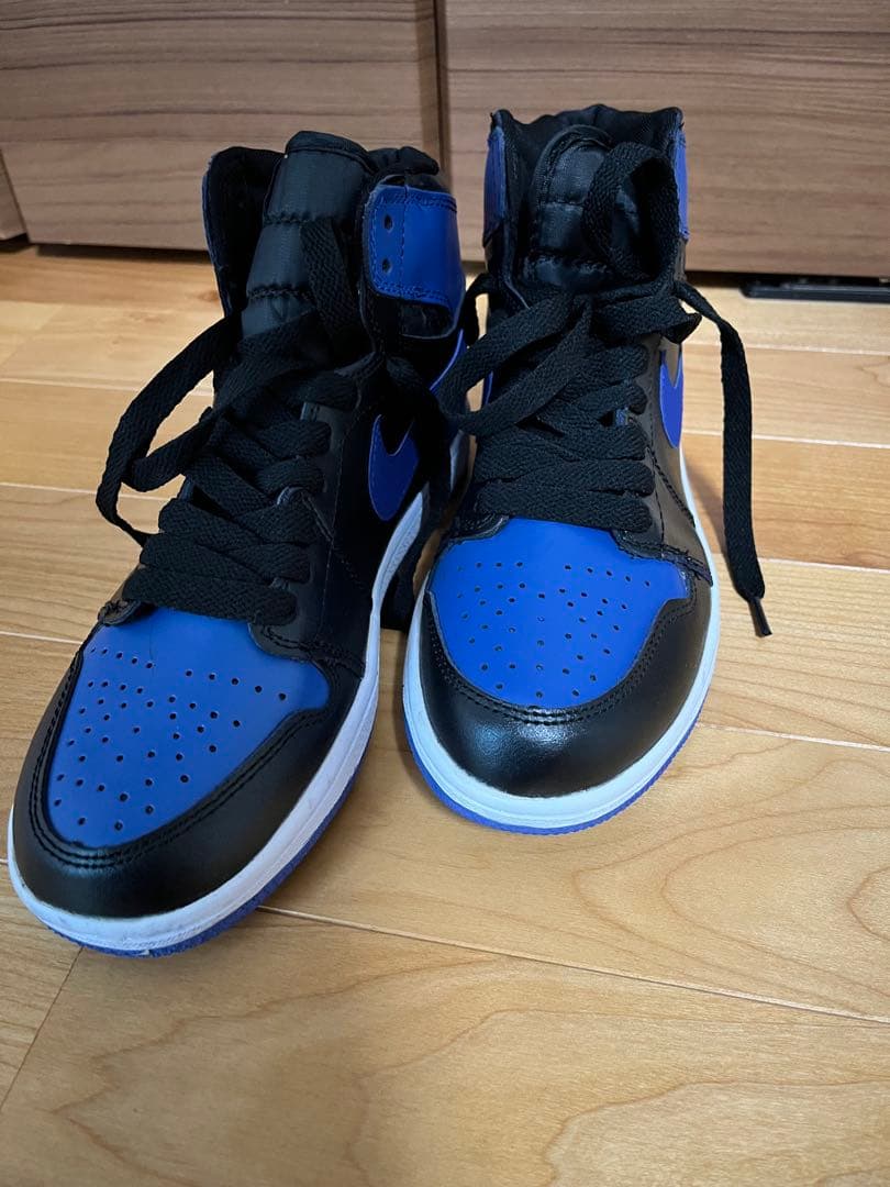 ナイキ　エアジョーダン1 HIGH OG 黒青　ハイ　青/黒 27.0 未使用
