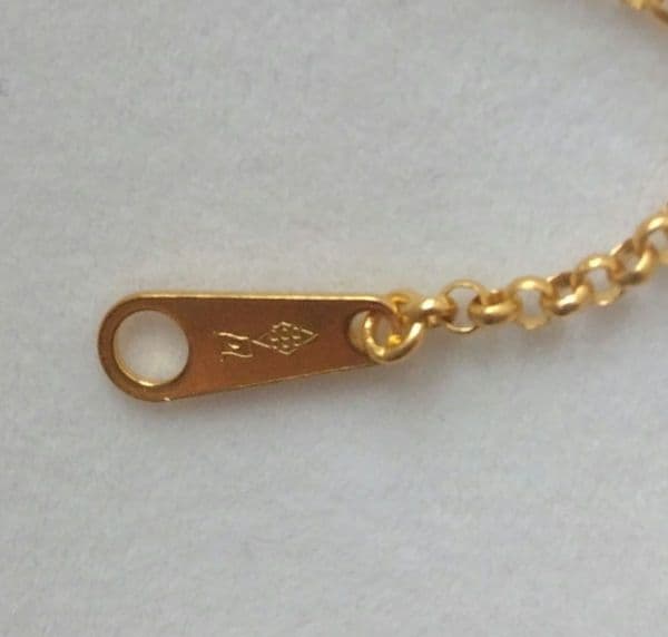 ま*子様 ギンザタナカ　ブレスレットk24　約17.5センチ