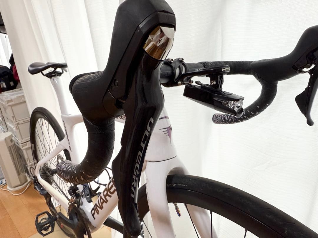 ピナレロ PRINCE DISK 2022 アルテグラ ホワイト ガラスコート済