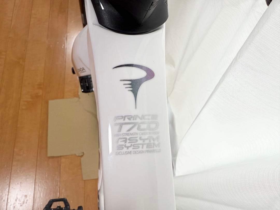 ピナレロ PRINCE DISK 2022 アルテグラ ホワイト ガラスコート済