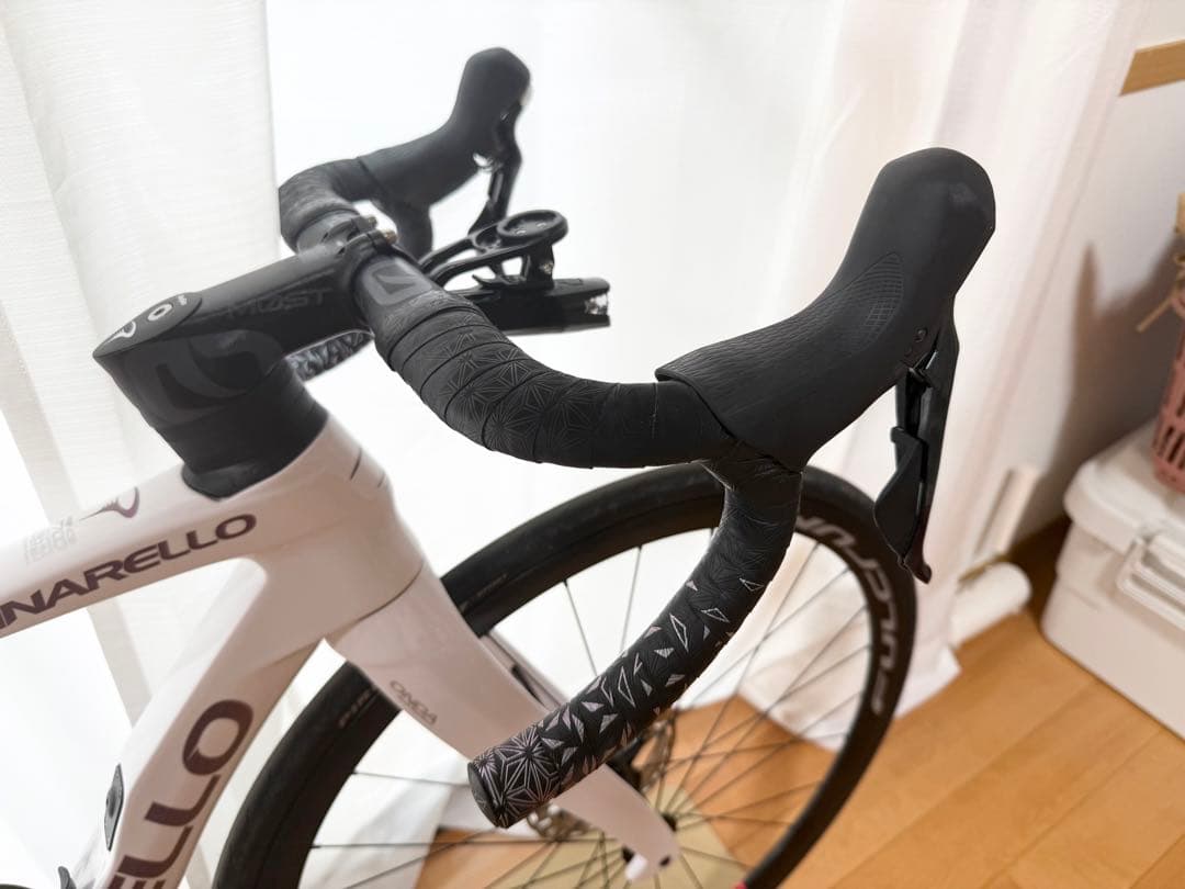 ピナレロ PRINCE DISK 2022 アルテグラ ホワイト ガラスコート済