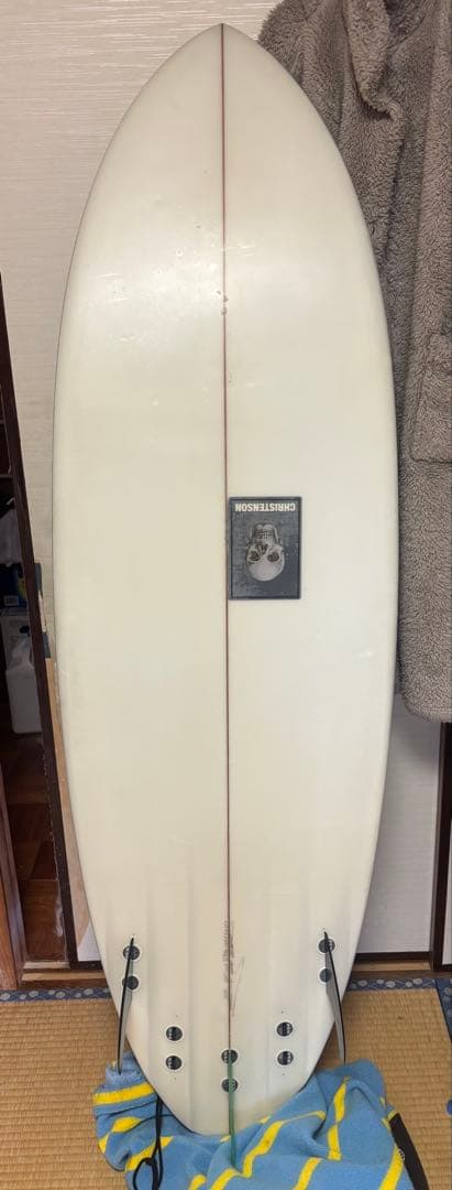 クリステンソンカフェレーサー5.8ftチャンネルフィン付ChrisTenson