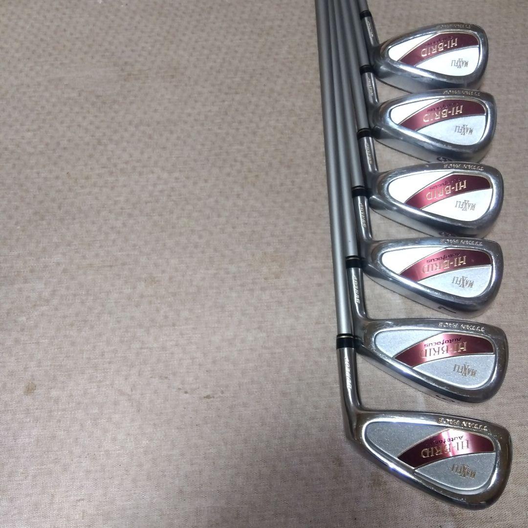 DUNLOP HI-BRID レディース 【Ｌ】アイアンセット 6本セット