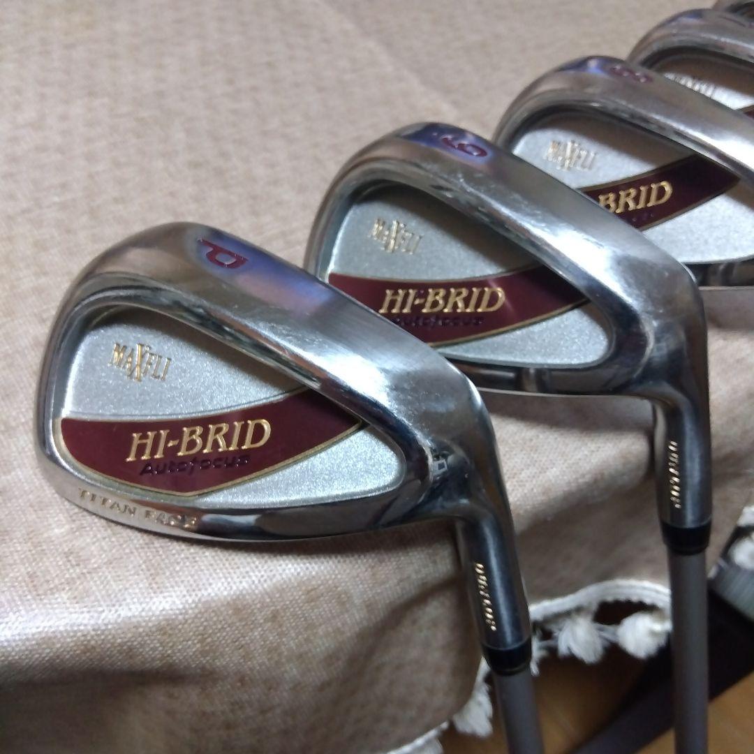 DUNLOP HI-BRID レディース 【Ｌ】アイアンセット 6本セット