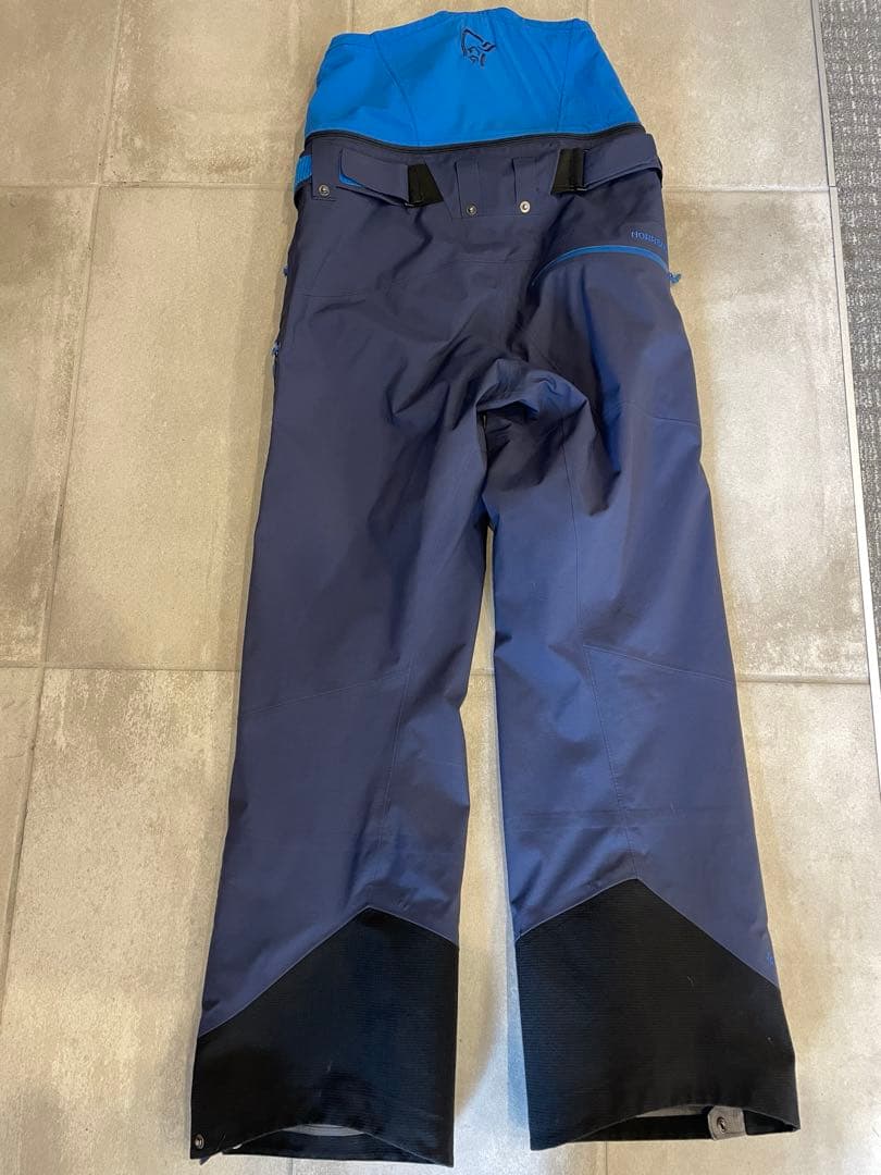 Norrona lofoten ビブパンツ　Mサイズ indigo night