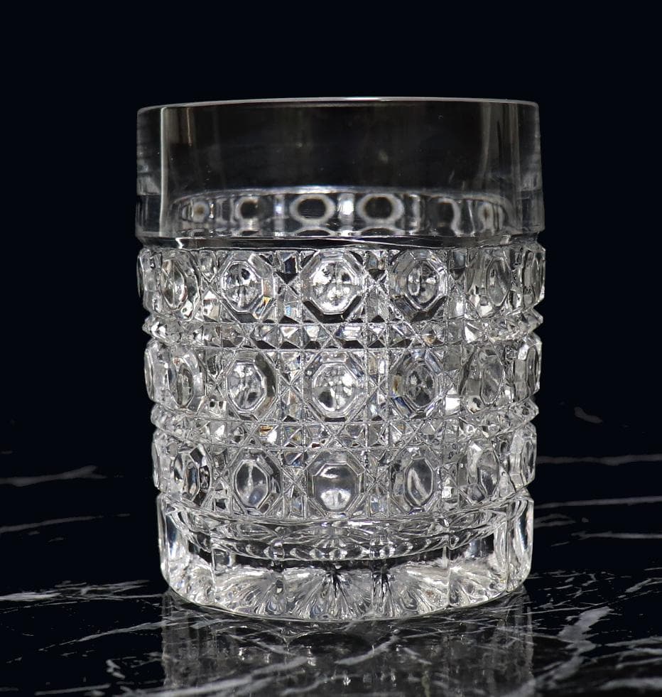 オールド・バカラ 重厚 ロックグラス ディアマン・ピエーリー