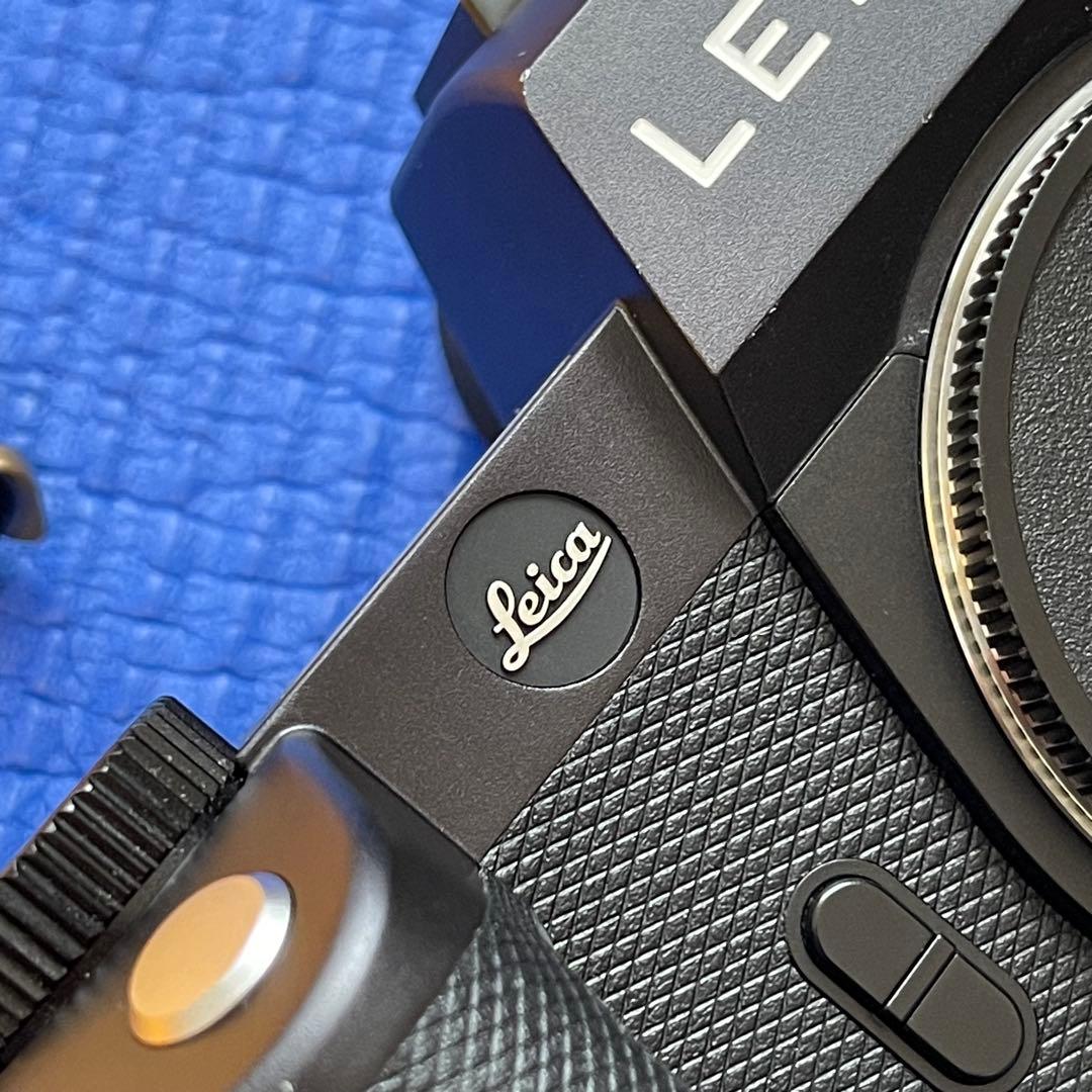 Leica ライカ ロゴマーク 黒ブラック SL-SL2-SL3用 2枚セット