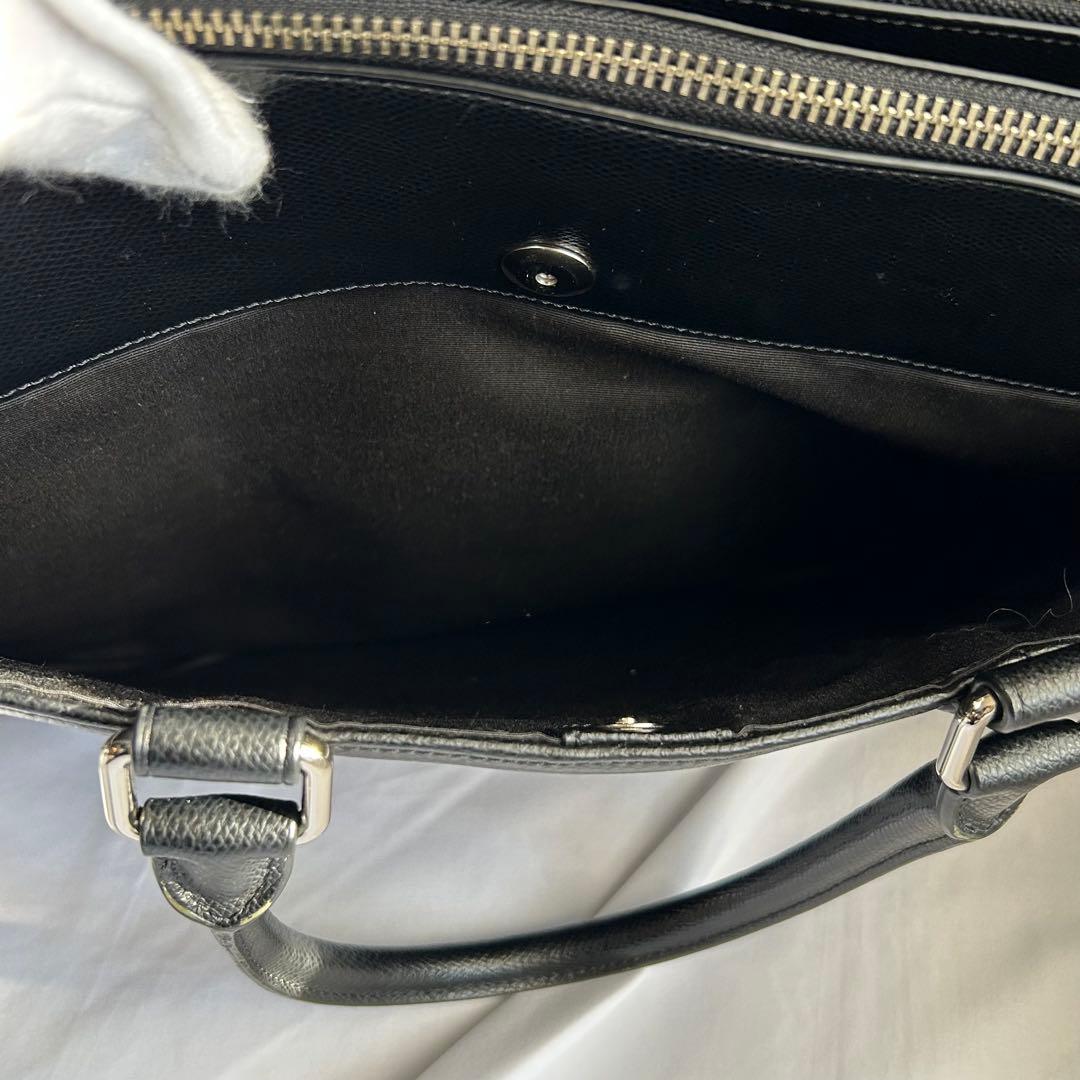 【美品】COACH コーチ メトロポリタン ビジネスバッグ 2way 黒 人気