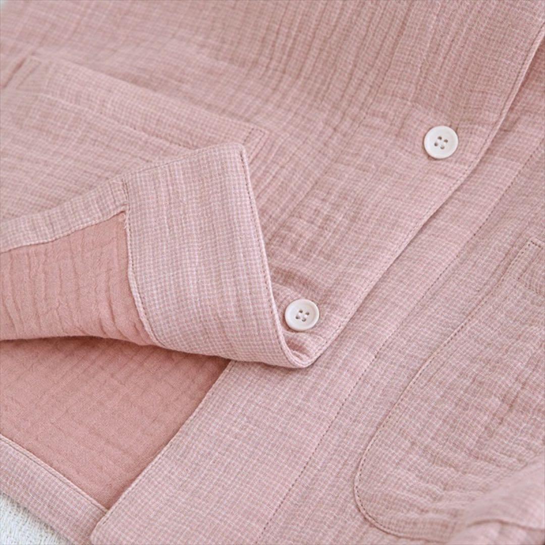 パジャマ レディース M綿100％ 4重ガーゼ 秋冬快眠パジャマ 四層ガーゼ