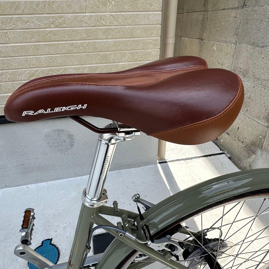 自転車 RALEIGH ラレー CLB-S クラブスポーツ 前カゴ クロスバイク