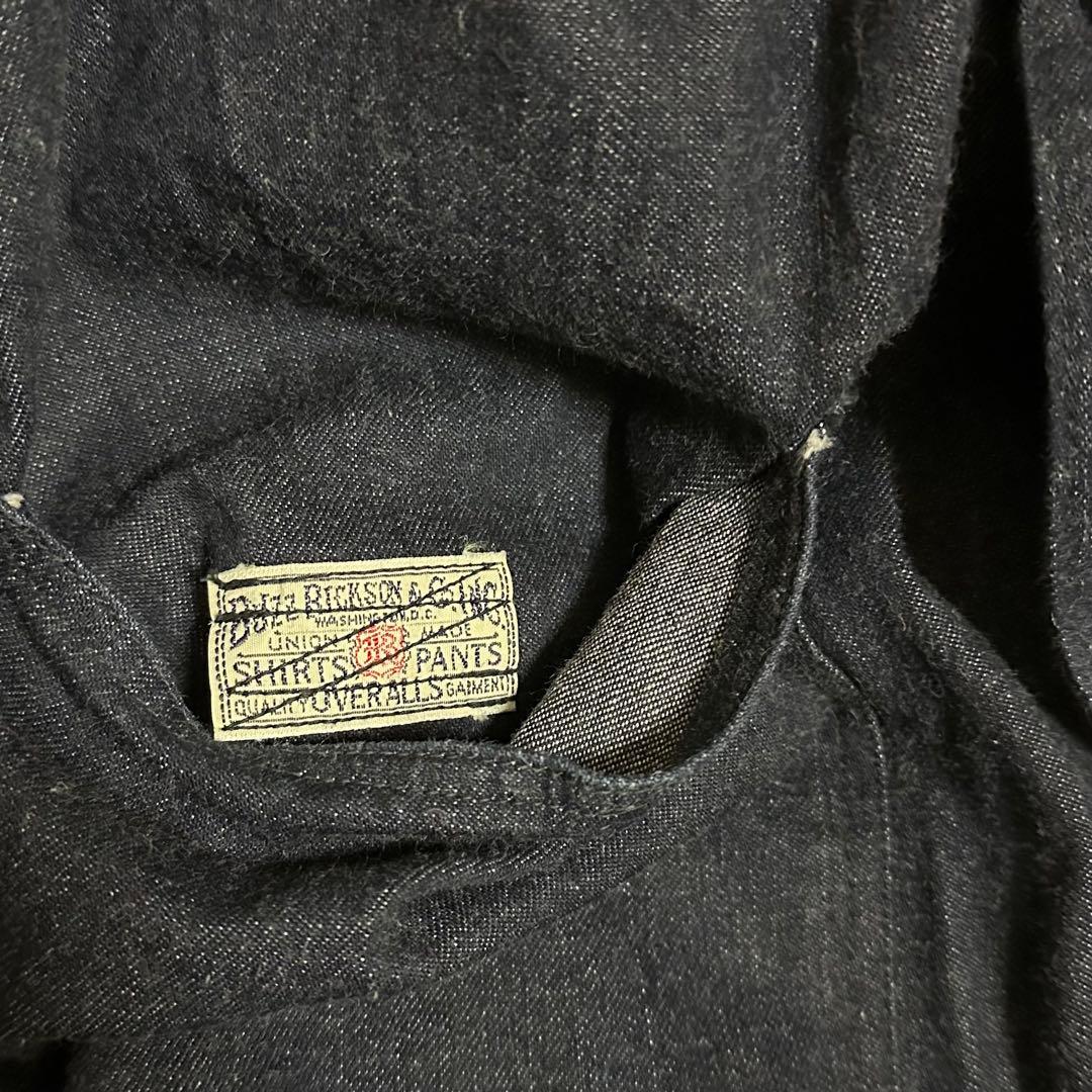 希少 バズリクソンズ USN ショールカラー デニム カバーオール