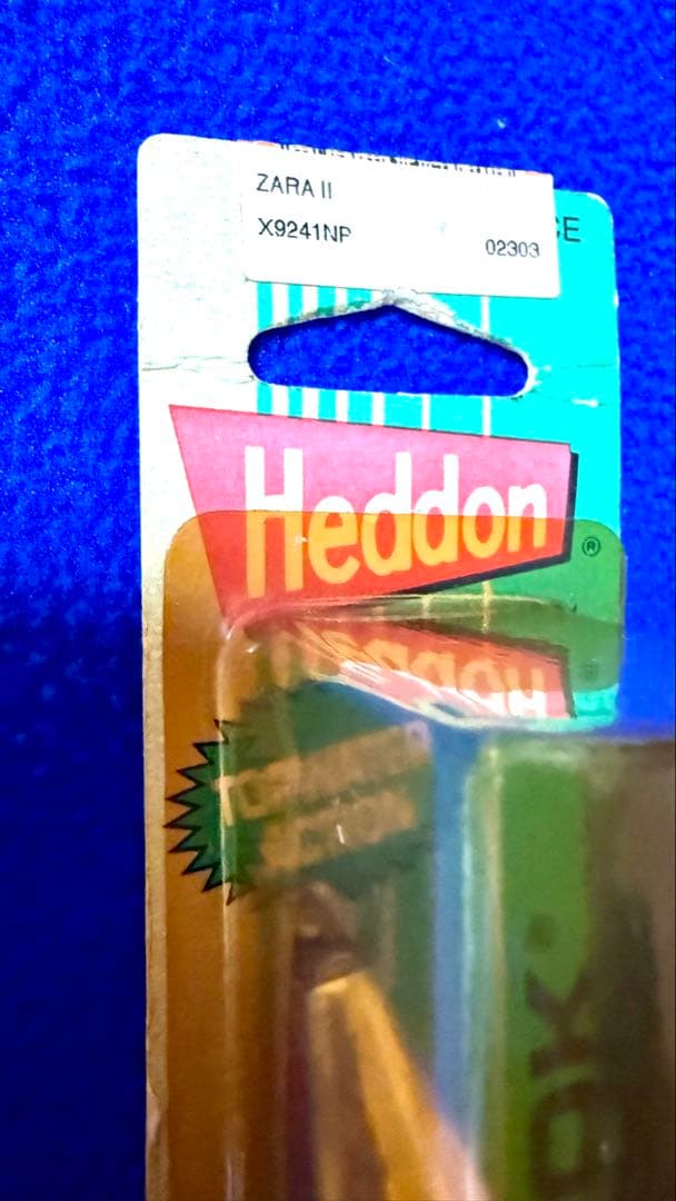 【新品】オールドルアー ヘドン Heddon ZaraⅡ ザラ2 4セット