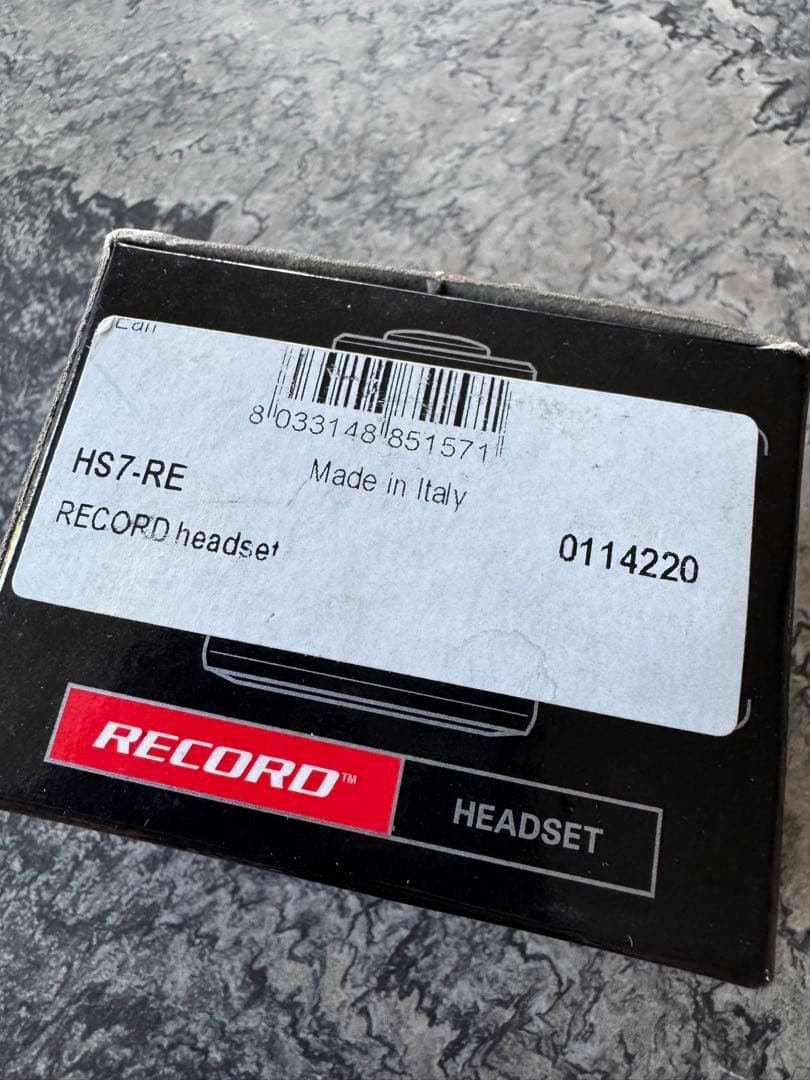 campagnolo RECORD ヘッドセット (HS7-RE) 新品