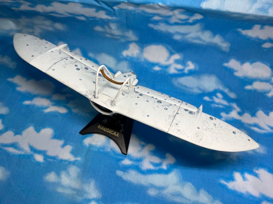 風の谷のナウシカ カイに乗るナウシカ メーヴェ プラモデル完成品