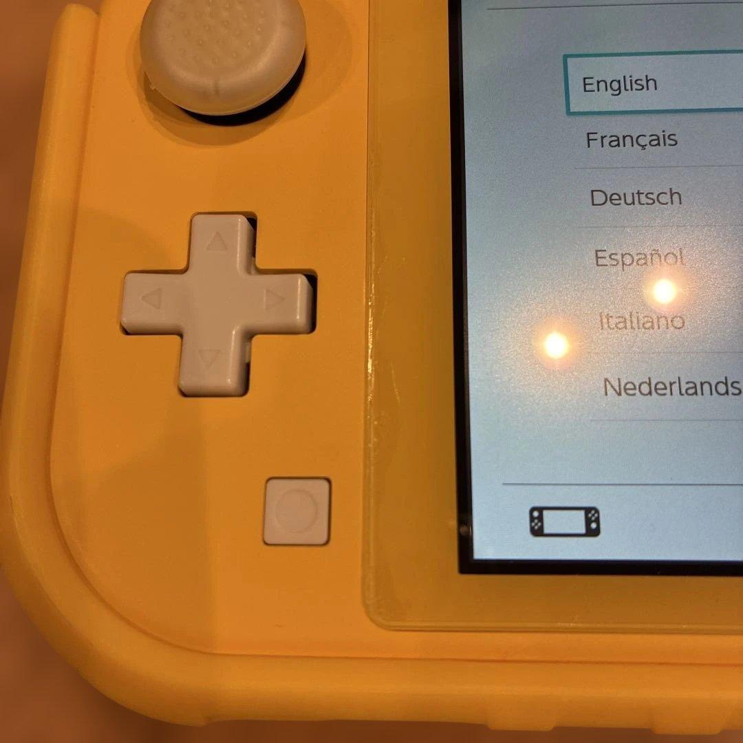 Nintendo Switch Light(イエロー) + ポーチなどおまけ