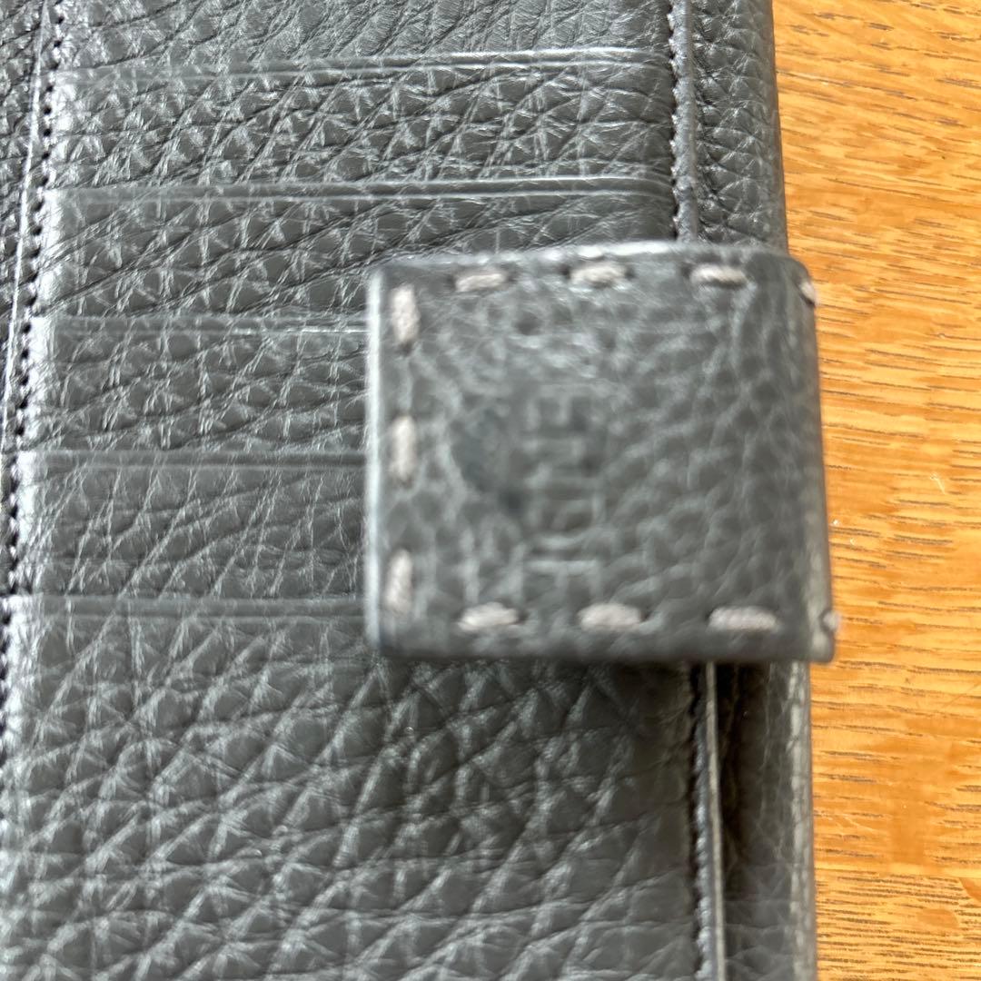 【値下げ】FENDI ダークグレー 長財布