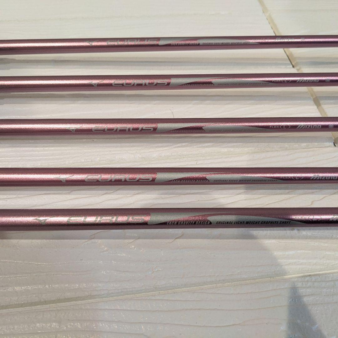 ゆうゆうサニー　レディースアイアンセット 5本 MIZUNO EURUS