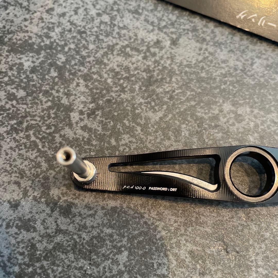 DRT バリアルハンドル100 ブラック　新品未使用品　ノブなし