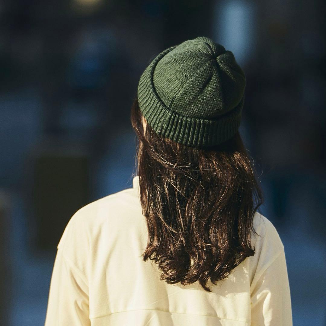 新品 ナナミカ 青 ゴアテックスインフィニウムウインドストッパービーニー