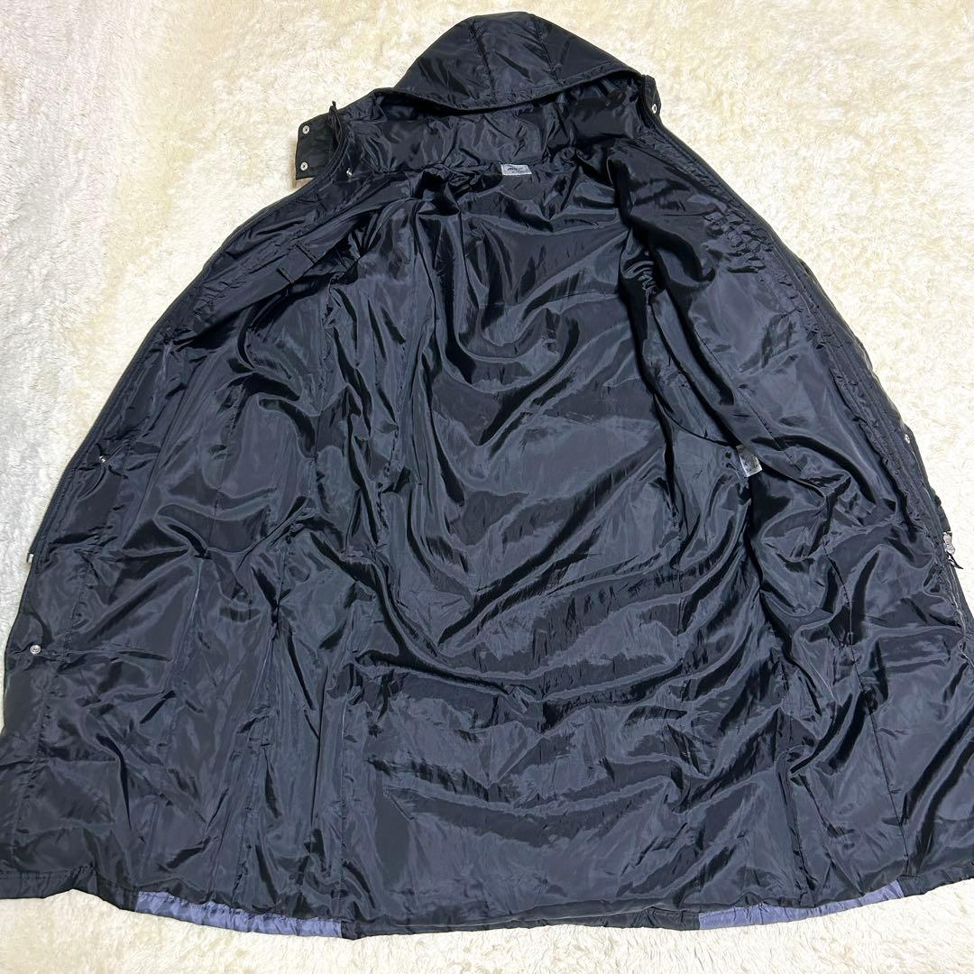美品✨ ミズノ ダウン ベンチコート 大きいサイズ 2WAY ダブルジップ XL
