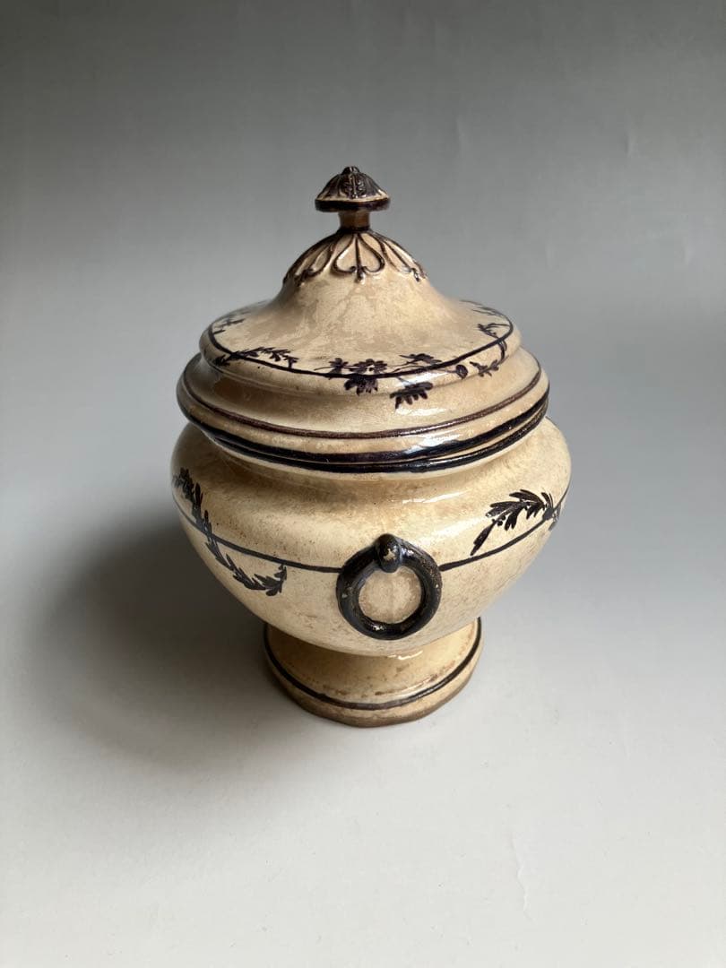 1800年代初頭 小さめファイアンスフィーヌのソーシエール フランス