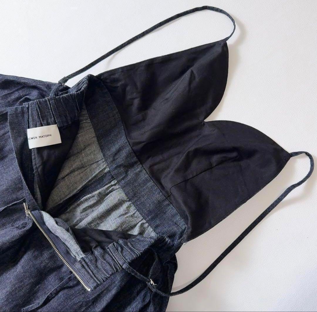 ＜AEWEN MATOPH＞(イウエン マトフ)デニム ビスチェ サロペット
