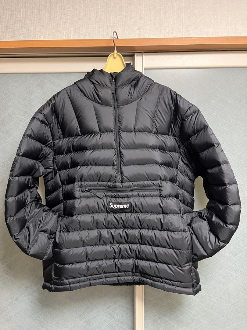 supremeマイクロダウン 25FW ブラック Lサイズ