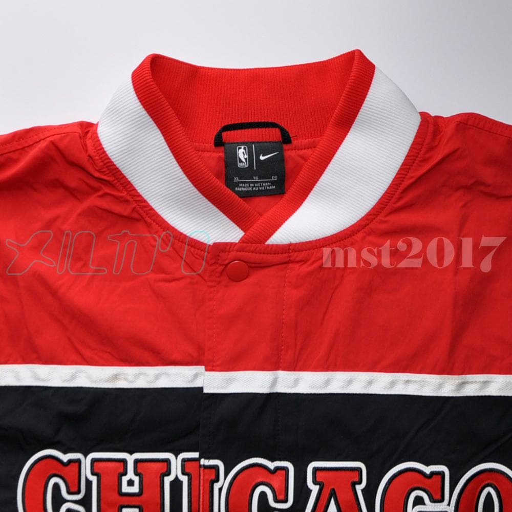 【NBA ウォームアップ】NIKE ブルズ ウォームアップジャケット