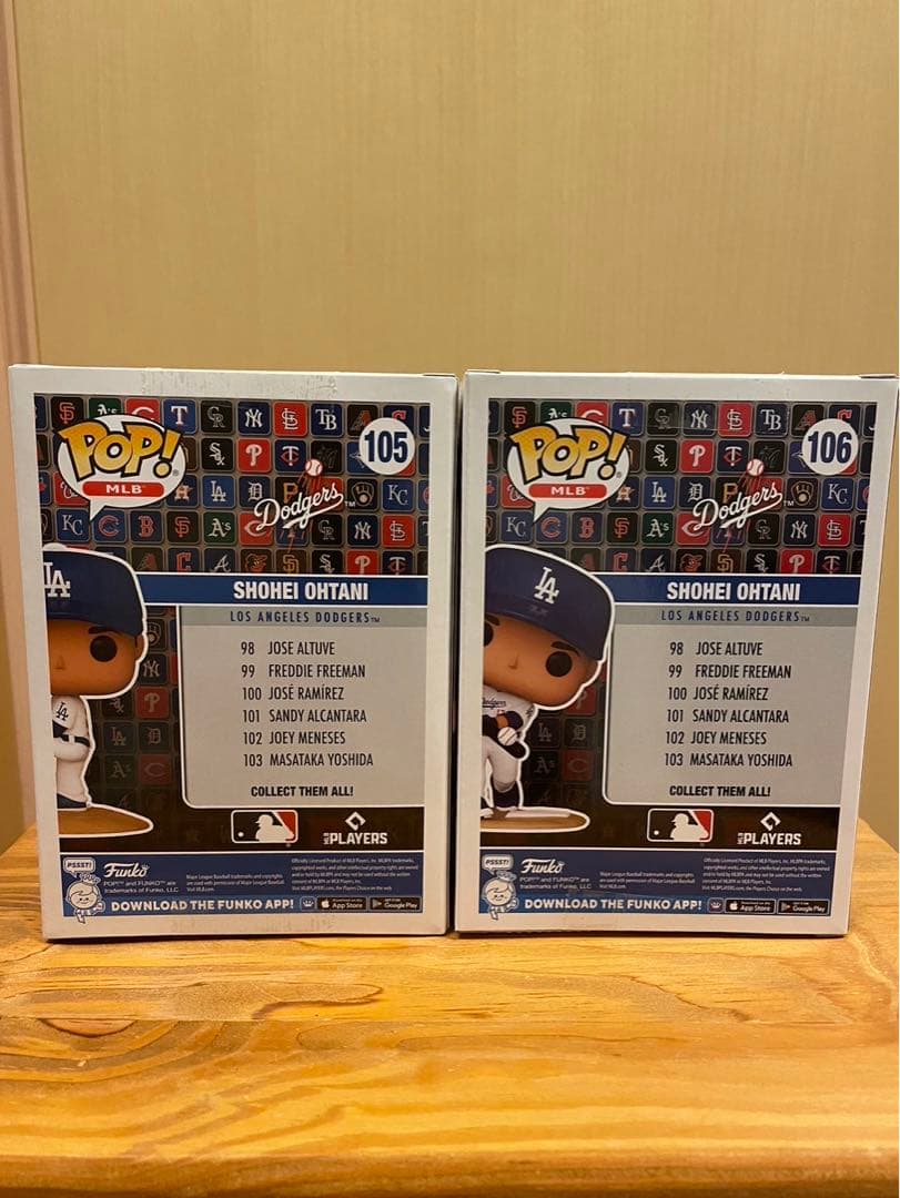 Funko Dodgers Shohei Ohtaniピッチャー+バッターセット