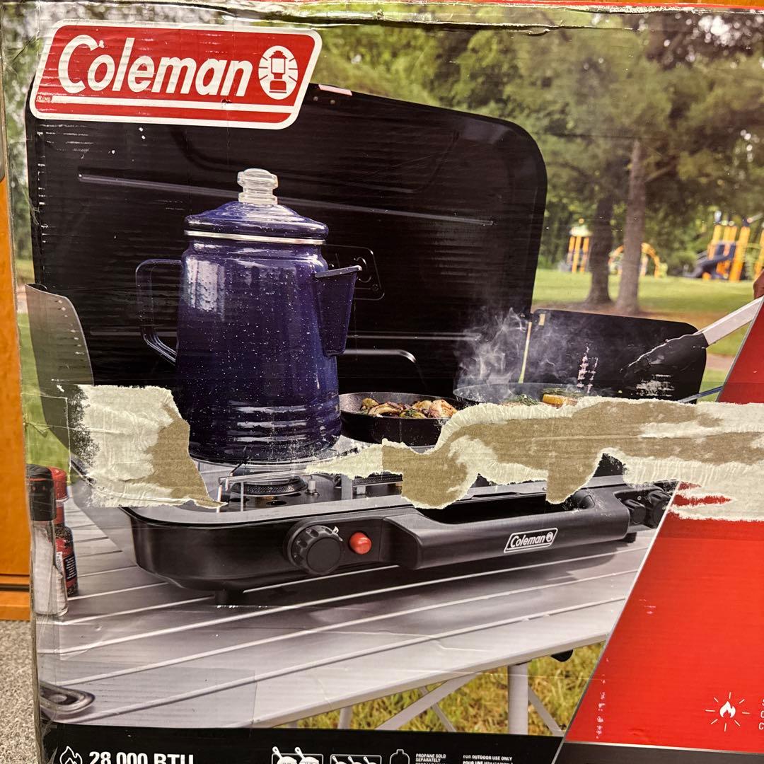 Coleman Even Temp ツーバーナーコンロ 28,000 BTU