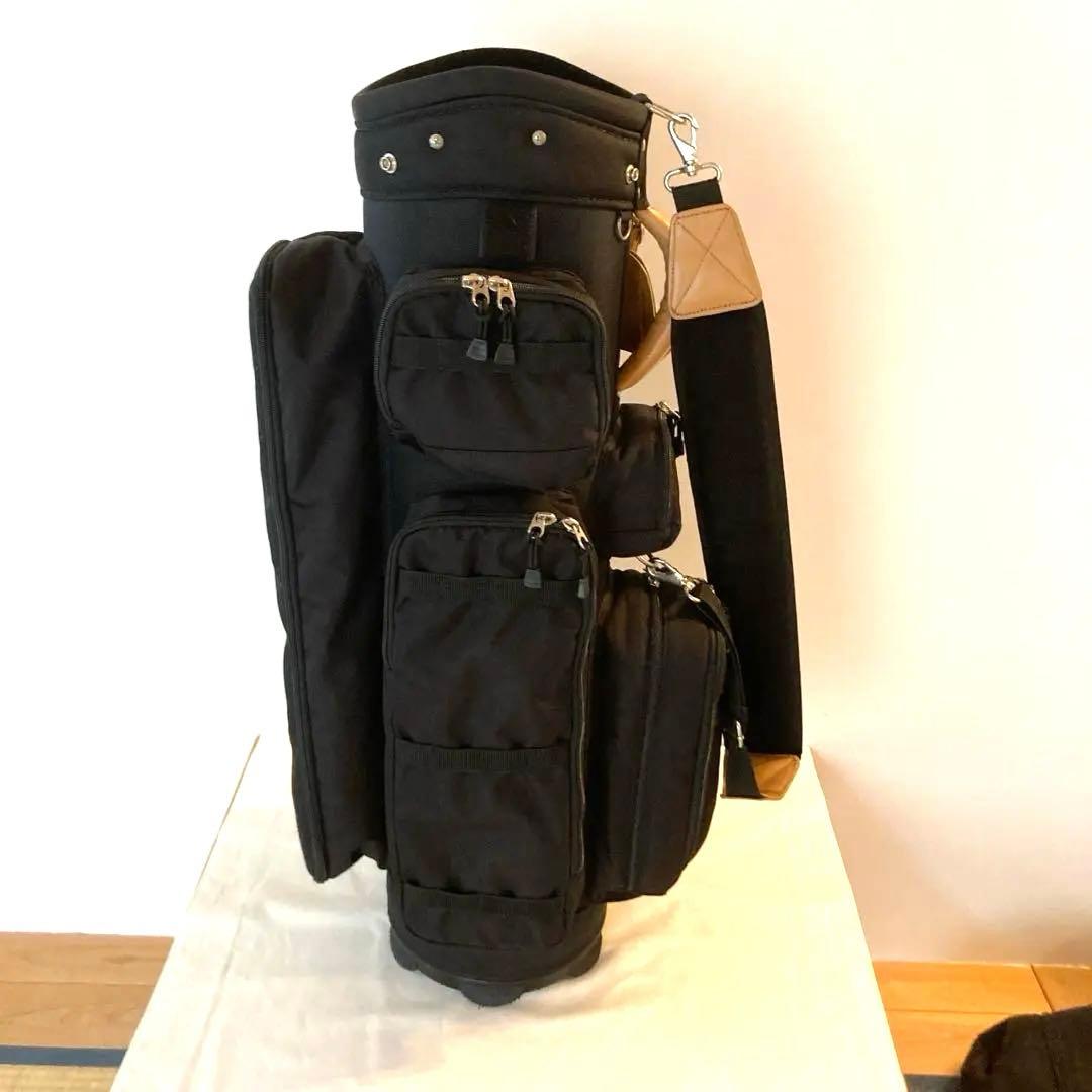 GDOオリジナル　ゴルフバッグ　キャディバッグ　黒
