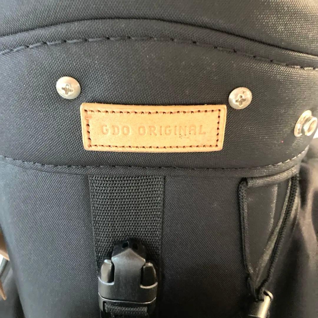 GDOオリジナル　ゴルフバッグ　キャディバッグ　黒