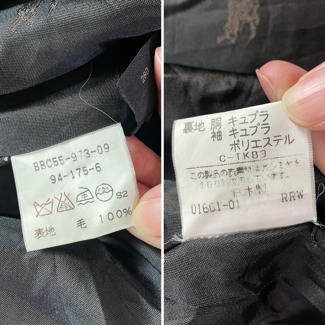 極美品★極上のカシミヤ100％★金タグ★ バーバリー ステンカラーコート XL